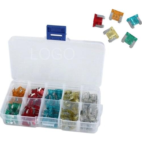 100pcs Blade Fuse Auto Automotive Car Boat Truck Fuse Box Assortment 2A 3A 5A 7.5A 10A 15A 20A 25A 30A 35A Auto Accessories