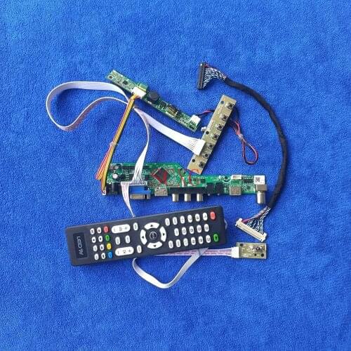 1280*1024 Fit M190EG02/M190ETN01.0/MV190E0M/HSD190MEN6 KIT HDMI-compatible VGA USB AV LED Display drive board Analog LVDS 30-Pin