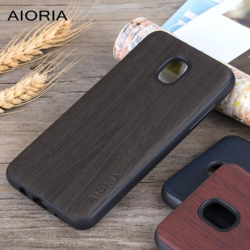 Wooden design case for Samsung Galaxy J3 2018 soft silicone TPU material fundas coque covers for samsung galaxy j3 2018 j3 Star