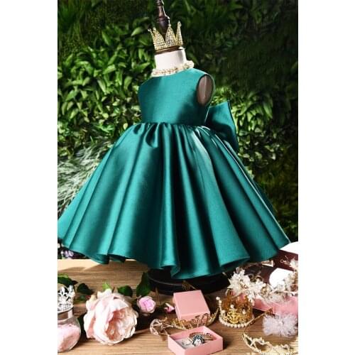 Baby Girl Baptism Dress Summer Newborn Princess Birthday Wear Toddler Flower Christening Ball Gown Kids Wedding Dresses