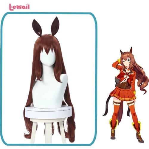 Game Umamusume: Pretty Derby Maru Zensky Cosplay Wig Halloween Carnival Fancy Party Cosplay Props Toys Birthday Gifts