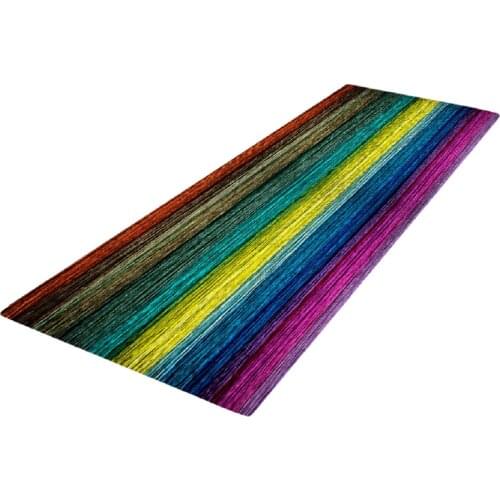 3D Wooden Board Floor Mat Skid-resistance Area Carpet Decorative for Hotel