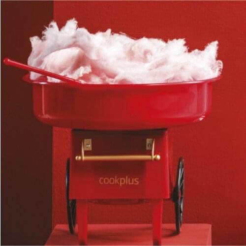 Red Cotton Candy Machine 31 x 31x 26 cm Nostalgic Special Design Cotton Candy Maker