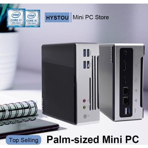 Mini computer gaming PC Intel Core i7 7820HK 7820HQ i5 7440HQ support HD DP dual display windows10 Pro Linux Tiny computer