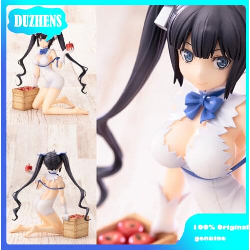 100% Original genuine Whats wrong with the quest for an encounter in the dungeon Hestia Kneeling posture Anime Figure Model Toy