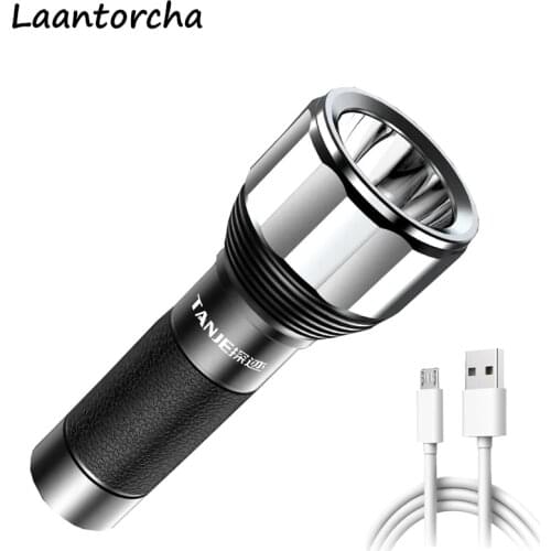 USB Rechargeable Led flashlight Waterproof High power Ultra Bright torch Multifunction Powerful flashlight Camping Flashlight