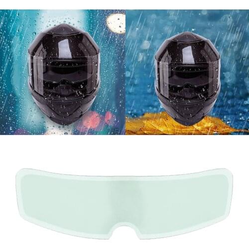 Anti-Fog Film Patch For Motorcycle Helmet Lens Visor Nano Coating Fog Resistant Rainproof Accessories