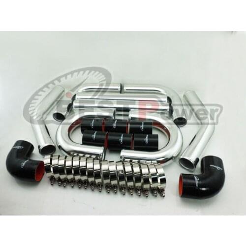 2.25" INCH / 57mm UNIVERSAL 2MM THICKNESS ALUMINUM INTERCOOLER TURBO PIPE PIPING