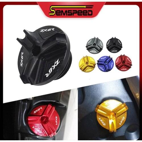 Oil Filler Cap Plug For Kawasaki Ninja ZX-6R zx-6r ZX6R ZX600 ZX636 1995-2018 Motorcycle Accessories Engine Oil Tank Cover