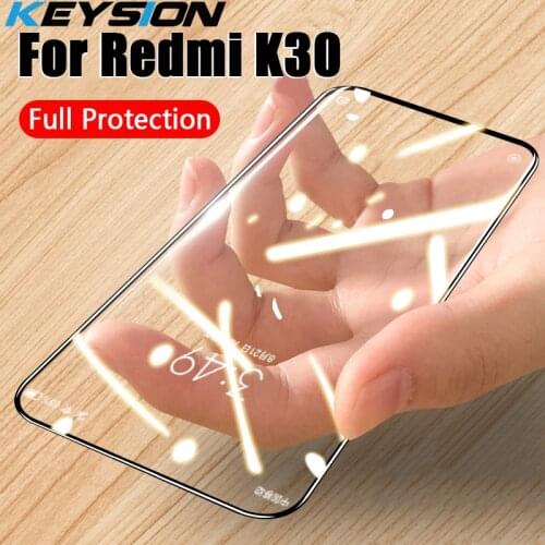 KEYSION Tempered Glass for Xiaomi Redmi K30 K20 Note 8T 8 Pro Screen Protector Phone HD Clear Full Cover Glass for Redmi 8 8A 7A
