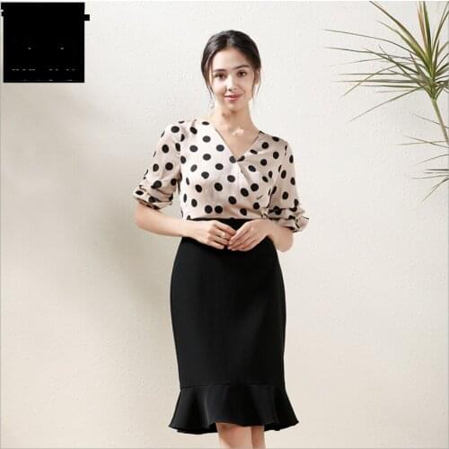 Female New Spring Summer Sexy Dress Womens 2021 Polka-dot Super Skirt Feminine Fishtail Hip Dresses Lady Midi Skirts