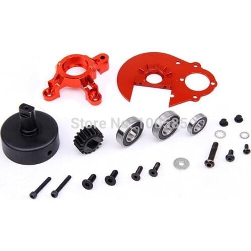 1/5 Baja CNC Clutch bell mount and plate set for 1/5 scale HPI KM RV baja 5b 5t 5sc 852281