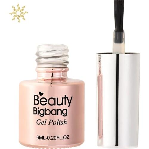 1 Bottle BEAUTYBIGBANG Base Coat Primer Gel Varnish Soak Off UV LED Gel Nail Polish Base Coat No Wipe Top Color Gel Polish