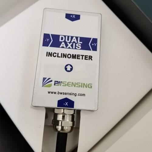 BWM427 Tilt Angle Sensor Dual Axis Inclinometer with Accuracy 0.01 Resolution 0.001 RS232 / RS485 / TTL / Modbus (Optional)
