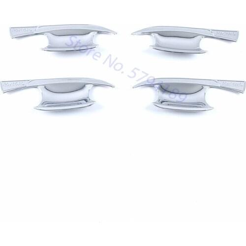 For Haval Jolion 2021 Door Bowl Handle Trim Cover Decorative Sticker Frame ABS Chrome Outerior Accessories