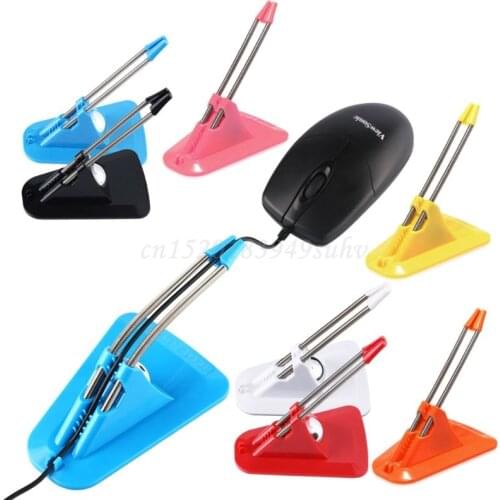 Mouse Cable Holder Mouse Bungee Cord Clip Wire Line Organizer Holder Wire Fixer