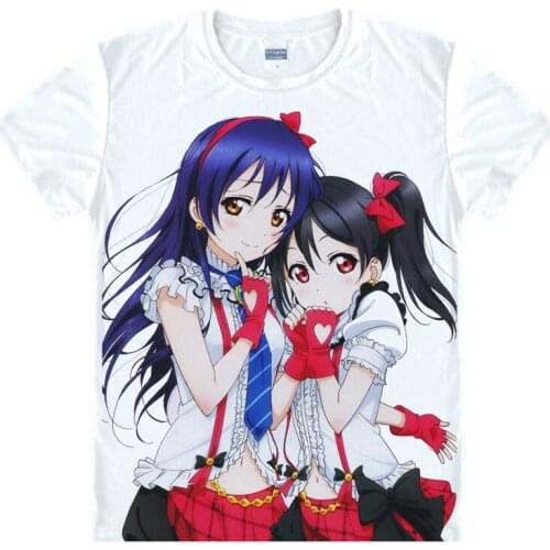 Love live T-Shirt Love Live! Sunshine Shirt Causal T-Shirts Anime & Manga Pretty Awesome Novelty shirts best animeCartoon Cute a