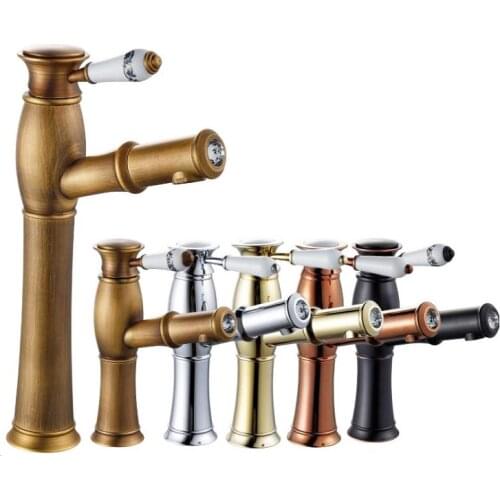 Jindouyun Pull-out Bath Mixers With Shower Head