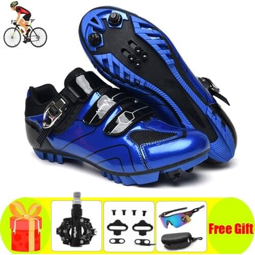 MTB Cycling Shoes Sapatilha Ciclismo Mountain Bike Self-Locking Bicycle Sneakers Boots Lock Men Sneakers Bicicleta Carretera