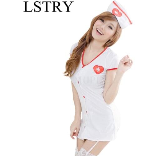 2021 New Sexy Nurse Erotic Costumes Sexy Maid Lingerie Sexy Role Play Women Erotic Lingerie Sexy Underwear Games Cosplay Uniform