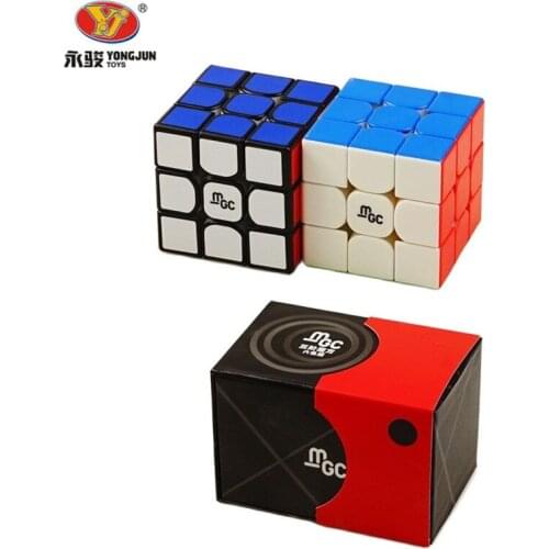 New Original YJ II MGC V2 3x3x3 M Magic Speed Magical Cube yongjun Professional 3x3 Magnetic Cube Twist Educational Kid Toys