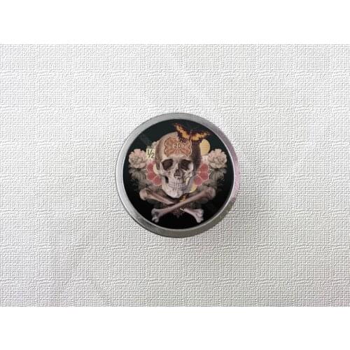 Retro Skull Bronze Knobs Drawer Dresser Knob DIY Cupboard Knob Vintage Chic Kitchen Cabinet Door Handle Furniture Hardware