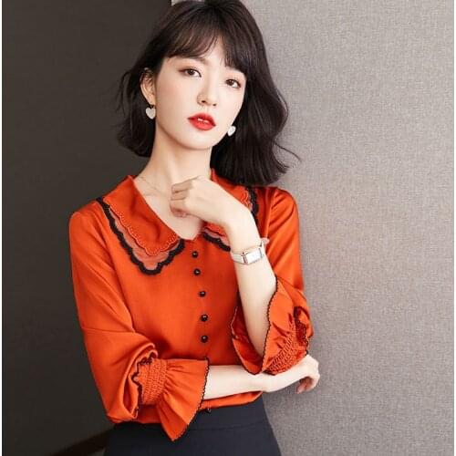 RuXin Horde Women's Shirts With Embroidery