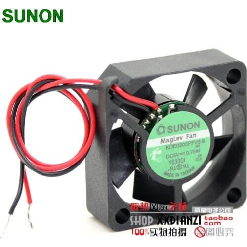 For Sunon KDE0503PFV2-8 3010 30mm 3cm DC 5V 0.75W 3CM super-quiet fan