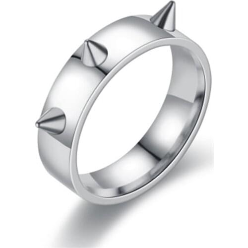 Wind defense couple ring 3 nail tip emergency defense ring for men and women portable anti-wolf ring