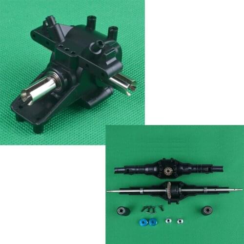 Wltoys 12428 12423 12628 RC Car Spare parts upgrade 12428-0091 12428-0133 Metal Front rear differential/Wave box