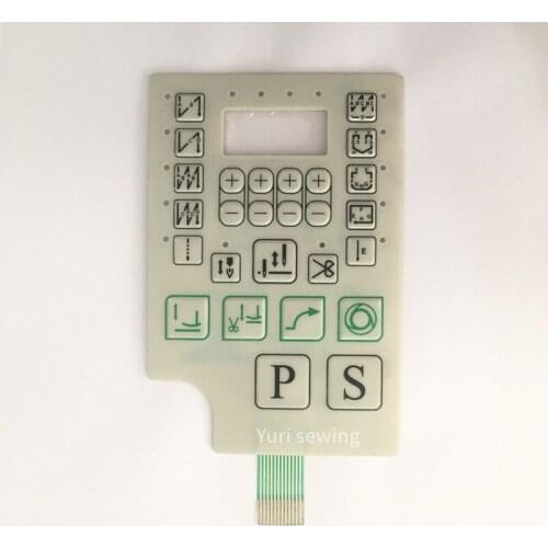 WR brand HULONG ZOJE control box panel operation board membrane keypad switch industrial sewing machine spare parts