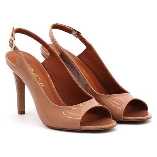 Womens High-Heeled Shoes Genuine Leather New Season Office invited party wedding dress shoe Made in Turkey