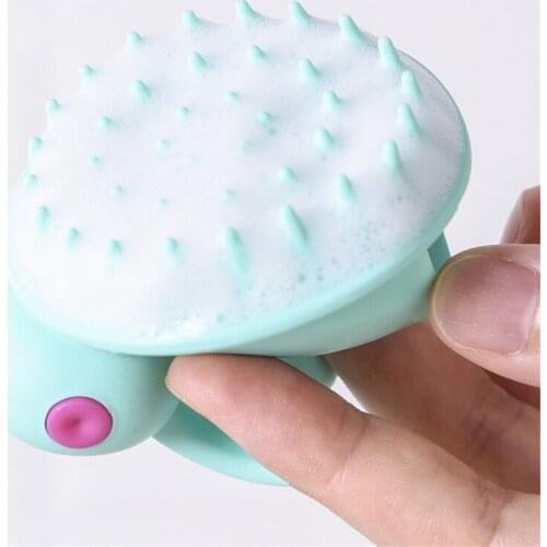 1PC Silicone Shampoo, Hurun Hair Massage, Head And Body, Hurun Hair Massage Bag, Hair Bath, Hot Spring Massage Bag Shampoo Comb