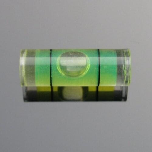 100 Pieces/Lot) QASE Bubble Spirit level Tubular Mini level Bubble Photo Frame Level Diameter 8mm