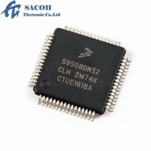 2PCS/lot New OriginaI S9S08DN32CLH or S9S08DN32F2CLH or S9S08DN32F1CLH or S9S08DN32F1CLHR or S9S08DN32 QFP-64 NAND Flash Memory