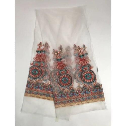 2017 Fashion Guipure French Lace Fabric High Quality African Tulle Lace Fabric With Stone Cheap Nigerian Lace Fabrics For Women