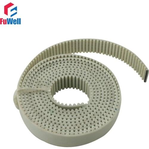 3M Type Open Timing Belt 10/15/20/25mm Width 3mm Pitch 5M 5 Meters 5000mm Length PU Synchronous Opened Timing Pulley Belts