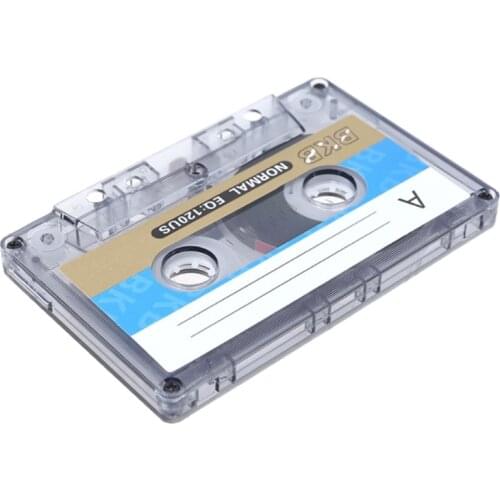 Audio Cassette Tape with 60 Minutes Convenient Recording Blank Cassette Tape Records Speech Recorder Tape
