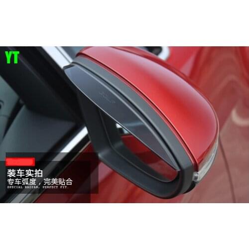 Auto rear view mirror rain shield deflector For Volkswagen Golf MK7 ,2pcs/lot,auto accessories