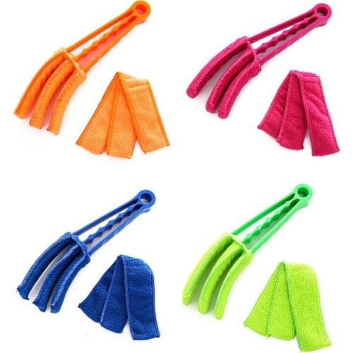 Cleaning Clip Brush Head Removable And Washable Blinds Cleaning Brush Air Conditioning Air Outlet Dead Angle Gap Brush Cleaning