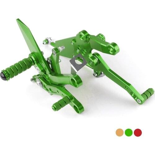 For Kawasaki Ninja 400 Ninja400 2018 2019 CNC Motorcycle Rear Sets Rearset Footrest Foot Rest Peg Footpeg Adjustable Accessories