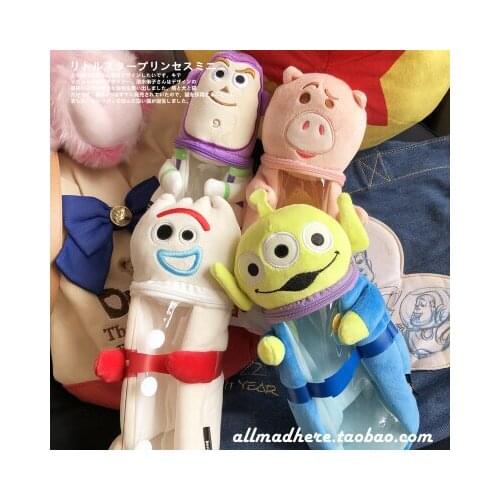 Toy Story Sangan Buzz Lightyear hamm Fokry Transparent PVC cartoon stylized childrens stationery case Gifts For Children