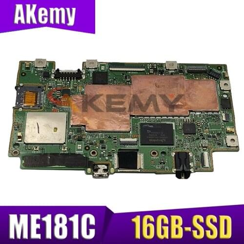 60NK0110-MB1213 FOR Asus Memo Pad 8 ME181C 16GB Tablet Motherboard WITH Atom Z3745 1.33Ghz fully tested