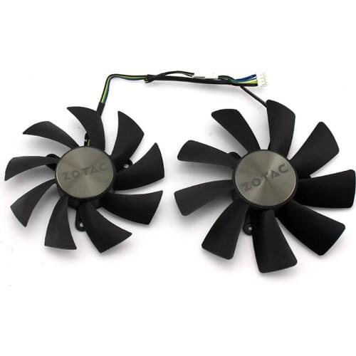Original 100MM GAA8S2U GA9S2U Cooling fan For ZATOC GTX1080Ti GTX1080 GTX1070Ti MINI HA GTX1060 Graphics card