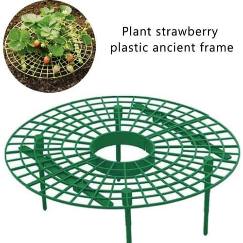 1pc Strawberry Stand CarrierBalcony Plant Supports Fruit Planting Stand Flower Climbing Column Gardening Table Bracket Trestle