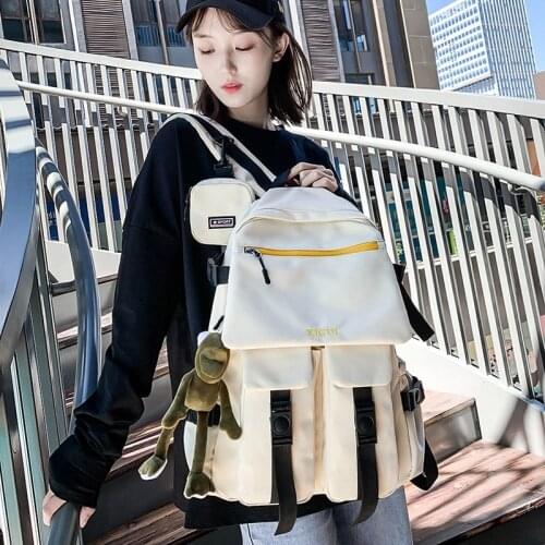 Women Boy Nylon Backpack Travel Mesh Female Student College School Bag Men Girl Cool Laptop Backpack Male Fashion Book Bags