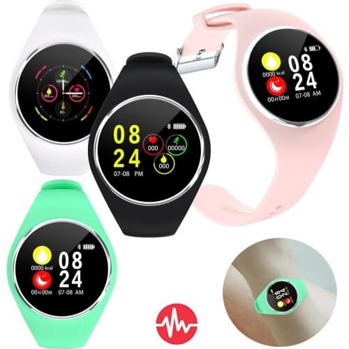 Touch Screen Bluetooth Smartwatch Fitness Tracker Heart Rate Bracelet Sports Watch for iPhone 11Pro MAX 11 XS Max Samsung LG Q8