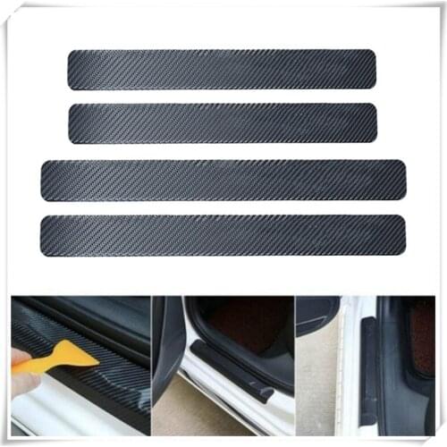 Universal Auto Accessories Threshold protection Stickers for Kia RIO K3 K4 K5 Magentis Borrego Rio5 Trackster KND-4 Spectra5