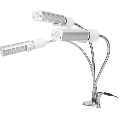 Plant Grow Light 60W Grow Clip Light Metal for Potted Plants Flowers Home Greenhouse