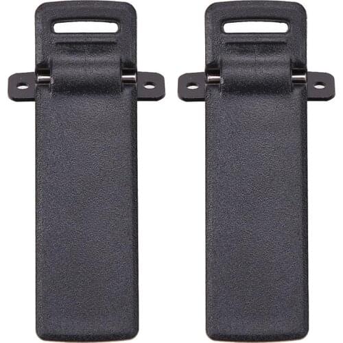 2Pcs PVC Walkie talkie Belt Clip for Baofeng UV-5R UV-5RA UV-5RB UV-5RC UV-5RD UV-5RE 5RE Two Way Radio Accessories